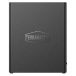 Terramaster f8 ssd plus serveur de stockage nas bureau intel core i3 i3 - n305 16 go ddr5 noir