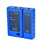 Testeur de c�bles rj45 rj11, outil de test r�seau t�l�phonique ethernet, outil de d�tection de c�bles ...