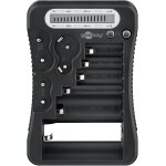 Testeur de piles avec cran lcd, piles rechargeables et piles bouton, testeur de piles lcd, testeur de ...