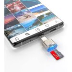 Tf card reader, usb - c to tf card reader, type - c otg tf card reader adapter for pc, notebook, macbook ... Tf card reader, usb - c to tf card reader, type - c otg tf card reader adapter for pc, notebook, macbook ...