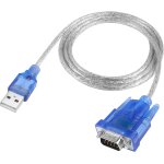 Tgrf - adaptateur usb vers série (9 broches) db9 mâle rs - 232 vers usb 2. 0 câble de conversion pour ... Tgrf - adaptateur usb vers série (9 broches) db9 mâle rs - 232 vers usb 2. 0 câble de conversion pour ...