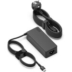 Tgrw - 65w usb - c chargeur pour lenovo thinkpad t14 t15 t480 t480s t490 t490s t580 t580s t590 e480 ideapad ...