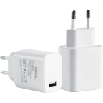 Tgrw - chargeur usb remplacement de la prise 18w 1port, chargeur type c rapide pour smartphone / tablettes ...
