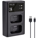Tgrw - np - fw50 chargeur rapide double slot, batterie compatible double interface usb et type - c pour ...