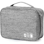Tgrw - sac cble multifonctionnel sac de voyage universel electronique cable management cubes pour tablette, ...
