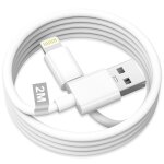Thef - cable iphone 2m [certifi apple mfi], cble chargeur iphone cable iphone usb cable lightning usb ...