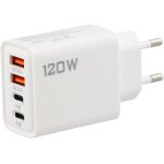 Thef - chargeur usb c, 4 - port multiple charge usb, 120w prise usb rapide, multi secteur double port ...