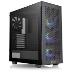 Boitier pc moyen tour atx thermaltake v350 tg air rgb avec panneau vitr� - noir