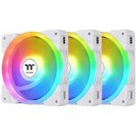 Thermaltake swafan ex12 argb sync pc cooling fan white tt premium edition - ventilateur de boîtier - ... Thermaltake swafan ex12 argb sync pc cooling fan white tt premium edition - ventilateur de boîtier - ...