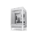 Boitier pc moyen tour e - atx thermaltake the tower 500 avec panneaux vitr�s - blanc