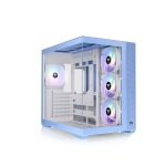 Thermaltake view 380 tg argb hydrangea blue - botier moyen tour - bleu clair - rgb - fentre