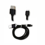 Thomson tlink 361 cble data noir 1m en nylon tress ultra rsistant (garantie 12 mois) micro usb pour ...