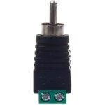 Tianyi - 1 paire de cbles d'enceintes vers connecteur rca mle femellejack plug