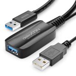 Tianyi - 10m rallonge usb active avec amplification du signal usb 3. 2 gen1 (usb3. 0 avec 5gbit / s) ...