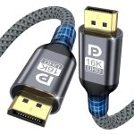 Tianyi - 16k câble displayport 2. 1, cable displayport 80gbps supporte 16k@60hz, 8k@120hz, 4k@240hz, ... Tianyi - 16k câble displayport 2. 1, cable displayport 80gbps supporte 16k@60hz, 8k@120hz, 4k@240hz, ...