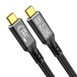 Tianyi - 16k cble thunderbolt 4 usb - c 2m - charge rapide pd3. 1 240w (5a), transfert 40 gbit / s, ...