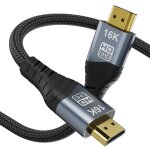 Tianyi - 16k hdmi 2. 2 cable real uhd hdr 96gbps 16k@60hz 8k @240hz 4k@480hz support hdcp 3d hdmi cable ...