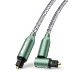 Tianyi - 1m câble optique, câble audio optique spdif numérique à angle droit connecteur toslink cable ... Tianyi - 1m câble optique, câble audio optique spdif numérique à angle droit connecteur toslink cable ...