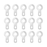 Tianyi - 200pcs borne  sertir 3. 2mm plaque de cosse  souder connecteur de borne  anneau nu sertissage ...