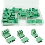 Tianyi - lot de 25 paires de bornes  vis enfichables de 5, 08 mm - 2 / 3 / 4 broches - bloc terminal ...
