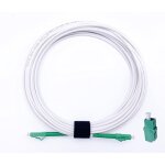 Tianyi - ® - 2m cble  fibre optique lc / apc  lc / apc simplex monomode 3, 0mm blanc, la livraison ...