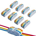 Tianyi - 30pcs premium spl - 2 / spl - 3 levier - ecrou fil connecteur kit, conducteur compact fil connecteurs ...