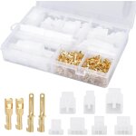 Tianyi - 380 pcs connecteur electrique automobile 2 3 4 6 broches, petite cosse electrique 2, 8mm cosse ...