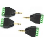 Tianyi - lot de 4 adaptateurs jack 3. 5mm mle vers bornier femelle - connexion audio stro sans soudure ...