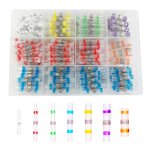 Tianyi - 400 pcs joint de soudure connecteur de fil isols 7 tailles de etanche cosse soudure avec gaine ...