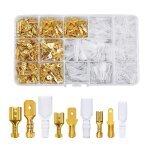 Tianyi - lot de 450 cosses plates - 2, 8 mm, 4, 8 mm, 6, 3 mm - cosses de cble plates avec pince  sertir ...