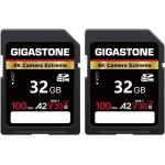 Tianyi - [5 ans rcupration de donnes gratuite] gigastone 32go lot de 2 carte sd, 4k camera extreme, ...