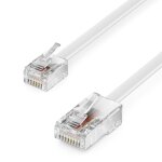 Tianyi - 50m câble téléphonique rj11 vers rj45 câble modulaire câble 99% cuivre awg 28 plat prise rj11 ... Tianyi - 50m câble téléphonique rj11 vers rj45 câble modulaire câble 99% cuivre awg 28 plat prise rj11 ...