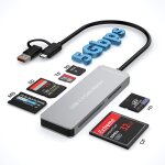 Tianyi - 6 en 1 lecteur de carte sd usb 3. 0 5 gbit / s pour tf / sd / ms / m2 / xd / cf, lecteur de ... Tianyi - 6 en 1 lecteur de carte sd usb 3. 0 5 gbit / s pour tf / sd / ms / m2 / xd / cf, lecteur de ...