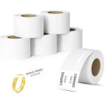 Tianyi - 6 rouleaux d'etiquettes thermiques autocollantes blanches 30x70mm 100 etiquettes par rouleau ... Tianyi - 6 rouleaux d'etiquettes thermiques autocollantes blanches 30x70mm 100 etiquettes par rouleau ...
