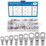 Tianyi - lot de 65 cosses de câble de batterie, ?illets métalliques résistants (awg), trou de boulon, ... Tianyi - lot de 65 cosses de câble de batterie, ?illets métalliques résistants (awg), trou de boulon, ...