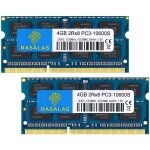 Tianyi - 8gb kit (2x 4gb) pc3 - 10600 ddr3 1333 mhz sodimm 204pin cl9 1. 5v portable mmoire ram upgrade ...