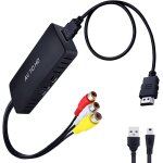 Tianyi - adaptateur cvbs vers hdmi, convertisseur av hd 1080p avec câble pour pc, xbox, ps2, tv, stb, ... Tianyi - adaptateur cvbs vers hdmi, convertisseur av hd 1080p avec câble pour pc, xbox, ps2, tv, stb, ...