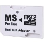 Tianyi - adaptateur micro sd vers memory stick pro duo, convertisseur de carte compatible jusqu'à 64 ... Tianyi - adaptateur micro sd vers memory stick pro duo, convertisseur de carte compatible jusqu'à 64 ...
