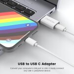 Tianyi - adaptateur usb c femelle vers usb mâle, adaptateur usb c vers usb compatible avec le chargeur ... Tianyi - adaptateur usb c femelle vers usb mâle, adaptateur usb c vers usb compatible avec le chargeur ...