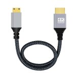 Tianyi - cble 4k 60 hz hdmi 2. 0 mle vers mini hdmi type - c mle avec manchon connecteur droit pour ...