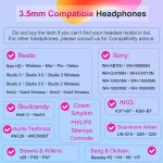 Tianyi - cble audio de remplacement pour casque beats cble jack 3, 5 mm aux compatible avec beats solo2 ...