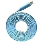 Tianyi - cble de console usb  rj45 500 cm pour la configuration de priphriques rseau - longueur ...
