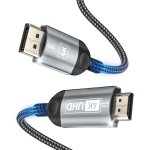 Tianyi - câble displayport 4k vers hdmi 3m, dp vers hdmi mâle uhd 4k@30hz / 2k@60 / 1080p@120 dp vers ... Tianyi - câble displayport 4k vers hdmi 3m, dp vers hdmi mâle uhd 4k@30hz / 2k@60 / 1080p@120 dp vers ...