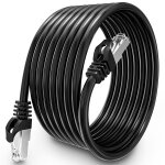 Tianyi - cable ethernet 10m cat 6, cable rj45 blindé gigabit haut débit câble réseau résistant aux intempéries ... Tianyi - cable ethernet 10m cat 6, cable rj45 blindé gigabit haut débit câble réseau résistant aux intempéries ...