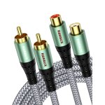 Tianyi - câble d'extension rca 3m, câble de rallonge 2 rca plaqué or cable audio stéréo 2rca mâle vers ... Tianyi - câble d'extension rca 3m, câble de rallonge 2 rca plaqué or cable audio stéréo 2rca mâle vers ...