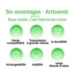 Tianyi - cble fibre optique sc / apc u2013 jarretire / rallonge fibre optique monomode simplex u2013 ...