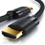Tianyi - - câble hdmi 2. 1 8k 4k 3m 3 mètres, 8 k @ 30hz, @ 120hz avec dsc, 4 k @144hz, @240hz avec dsc ... Tianyi - - câble hdmi 2. 1 8k 4k 3m 3 mètres, 8 k @ 30hz, @ 120hz avec dsc, 4 k @144hz, @240hz avec dsc ...
