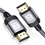 Tianyi - cble hdmi 4k 10m cble hdmi 2. 0 haute vitesse par ethernet en nylon tress supporte 4k@60hz ...