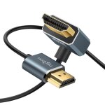 Tianyi - câble hdmi angle coudé 90 degré ultra slim 0, 3m, fin et souple cordon hdmi cable supporte 3d ... Tianyi - câble hdmi angle coudé 90 degré ultra slim 0, 3m, fin et souple cordon hdmi cable supporte 3d ...