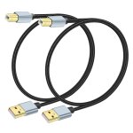 Tianyi - cble d'imprimante 1ft usb a  usb b cble de type a mle vers b mle cble d'imprimante usb ...